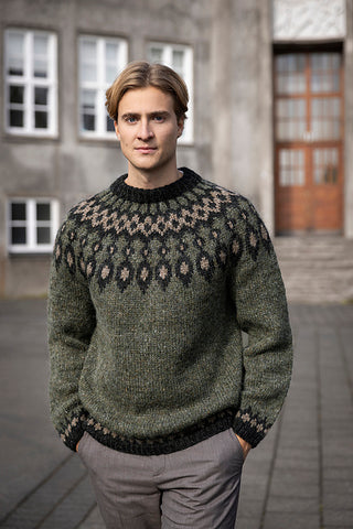 Skammdegi Sweater Yarn Pack (Green)