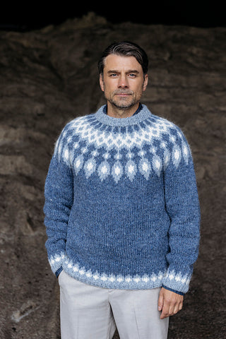 Skammdegi Sweater Yarn Pack (Blue)