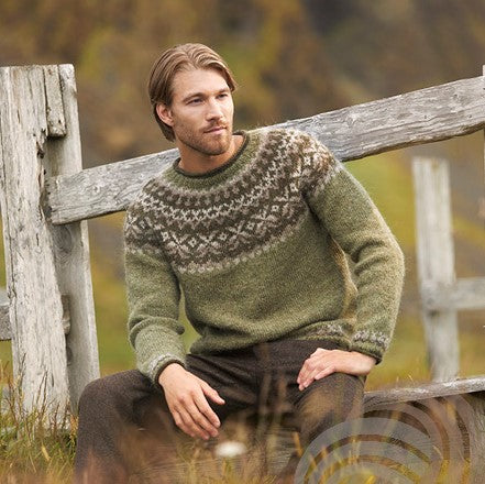 Vængjatök Sweater Yarn Pack (Green)