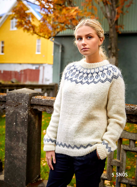 Snös Sweater Yarn Pack (White)