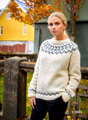 Snös Sweater Yarn Pack (White)