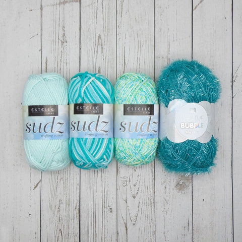 Sudzy Bubbly Scrubby Kit