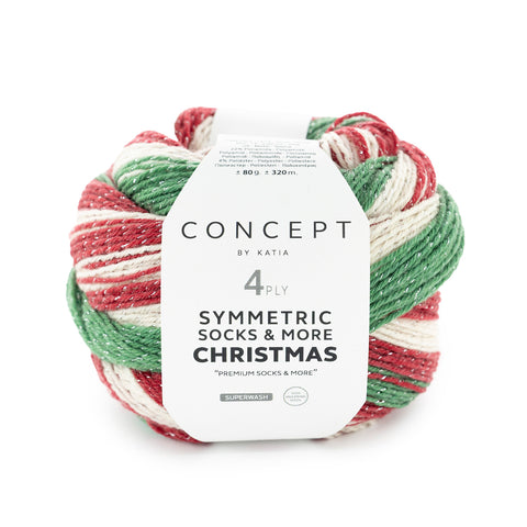 Katia Concept 4-Ply Christmas Socks