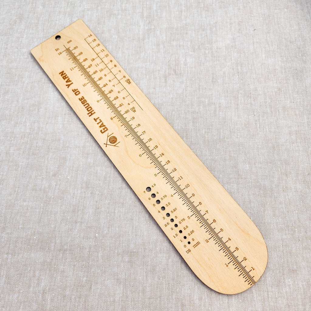 Sock Ruler – Galt House of Yarn