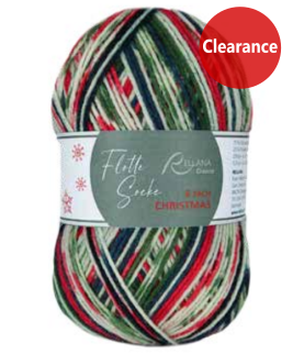 Rellana Garne Flotte Socke 6-Ply Christmas