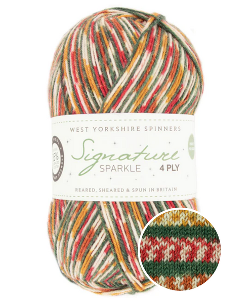 West Yorkshire Spinners Signature 4-Ply Christmas
