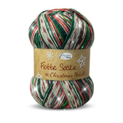 Rellana Garne Flotte Socke 4-Ply Christmas