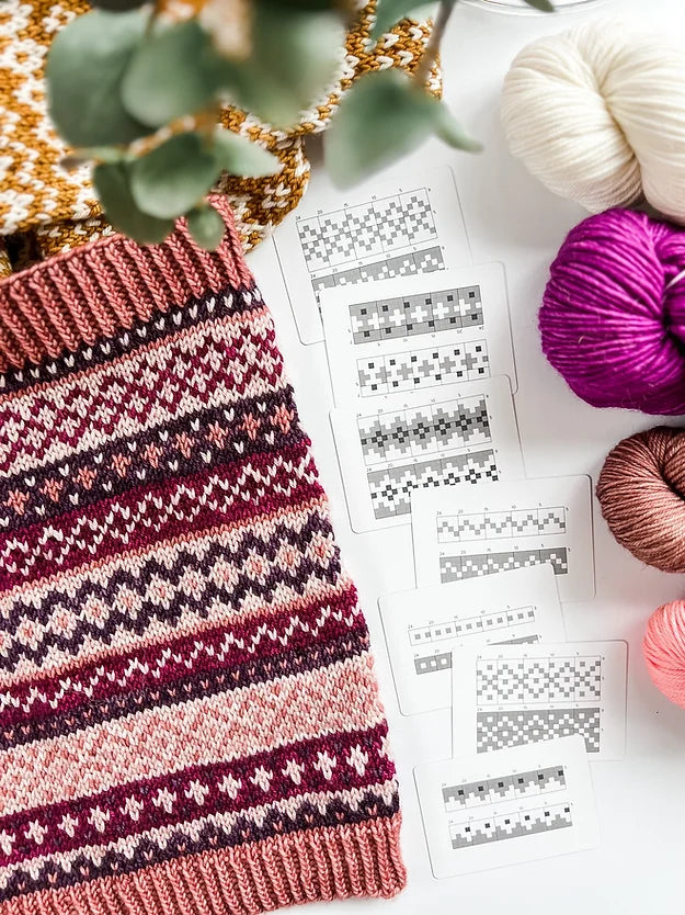 Knitting cards best sale