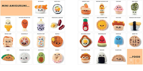 Mini Amigurumi Food