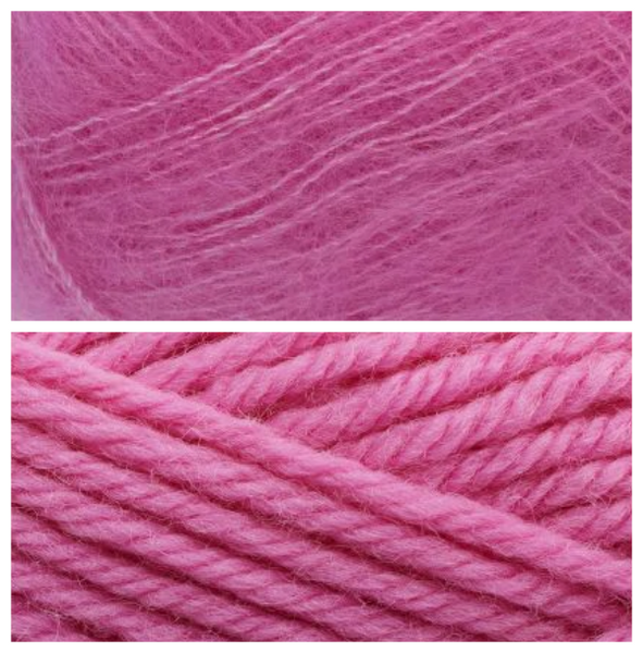 Stauffer Mittens (Mohair Version) Yarn Pack