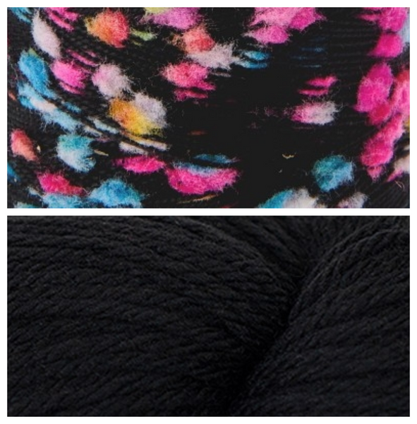 Stauffer Mittens (Pompom Version) Yarn Pack