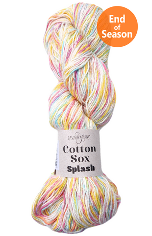 Cascade Cotton Sox Splash