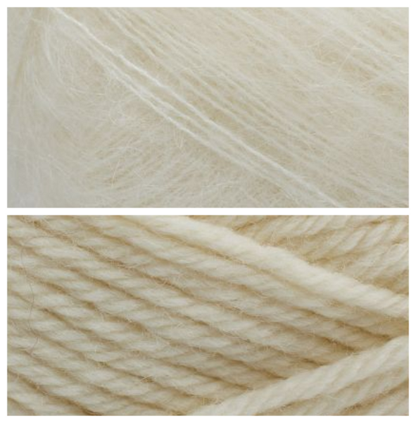 Stauffer Mittens (Mohair Version) Yarn Pack