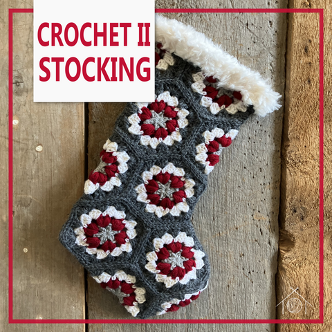 Crochet II - Holiday Hexagon Stocking; November 15th and 22nd, 2025