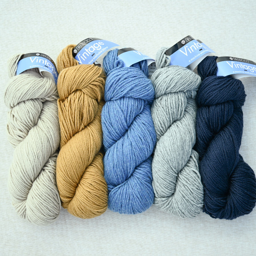 Vintage Afghan Yarn Pack Galt House of Yarn