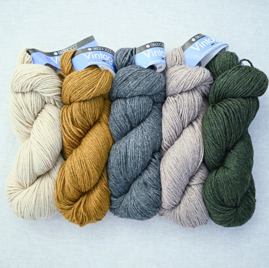 Vintage Afghan Yarn Pack Galt House of Yarn