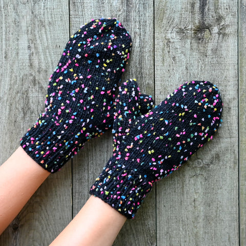 Stauffer Mittens (Pompom Version) Yarn Pack