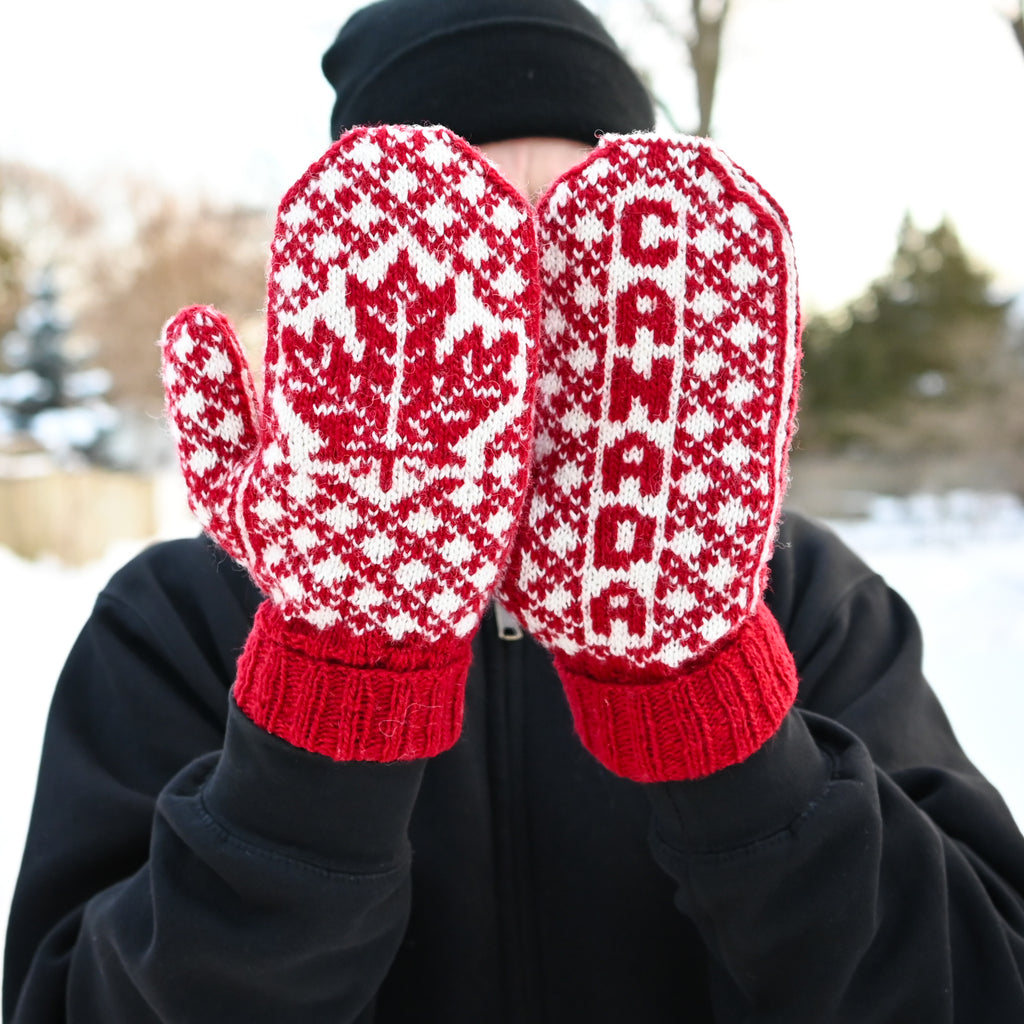 Canada Mittens Yarn Pack