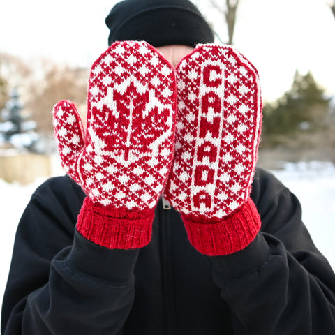 Canada Mittens Yarn Pack