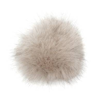 Snap-on Faux Fur Pompom
