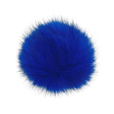 Snap-on Faux Fur Pompom