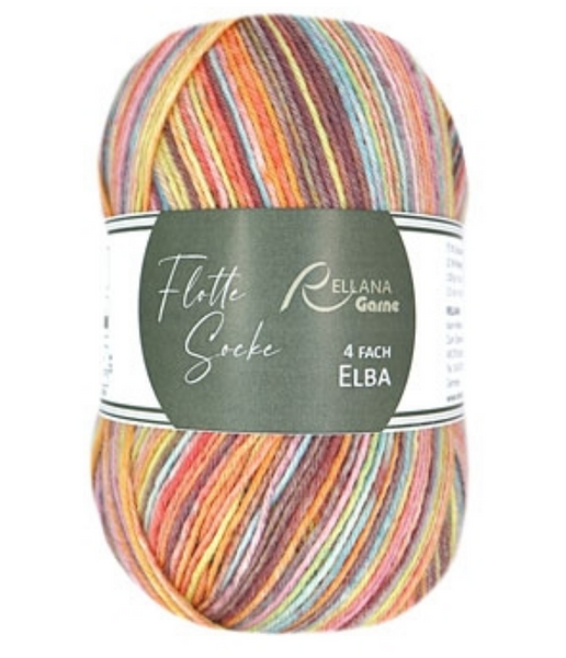 Rellana Garne Flotte Sock 4-Ply