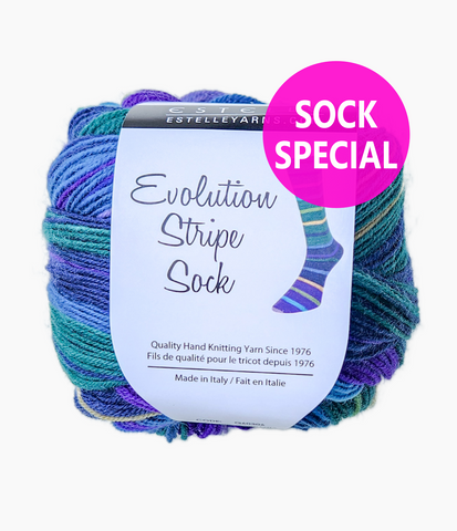Estelle Evolution Stripe Sock