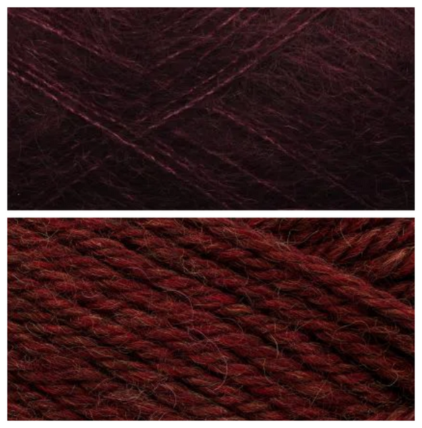 Stauffer Mittens (Mohair Version) Yarn Pack