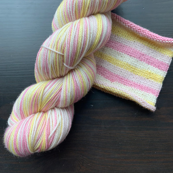 Comfy Cozy Knits Self-Striping Sock