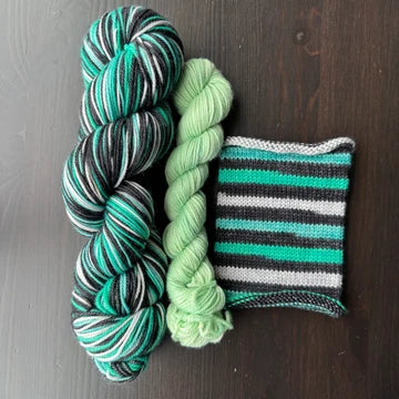 Comfy Cozy Knits Self-Striping Sock