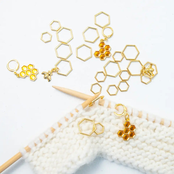 Honeybee Stitch Markers