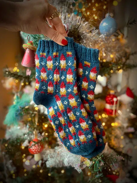 Joyful Colorwork Scks