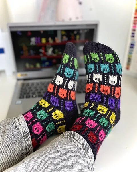 Joyful Colorwork Scks
