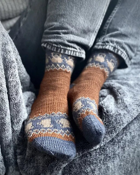 Joyful Colorwork Scks