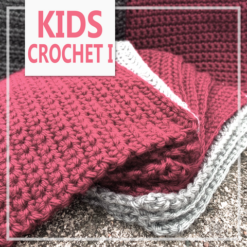 Kids Crochet I; October 19th, 26th, and November 2nd, 2025