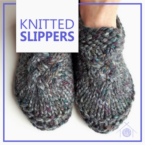 Knitted Slippers Class; October 22nd, 2023