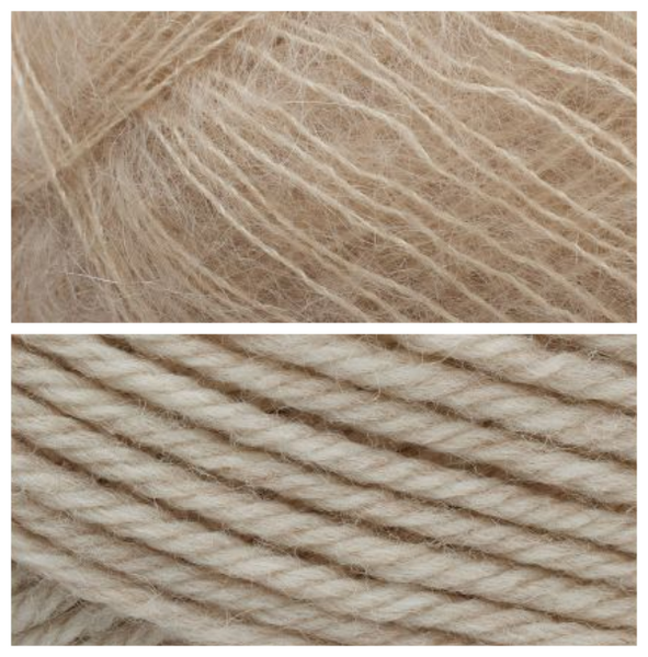 Stauffer Mittens (Mohair Version) Yarn Pack
