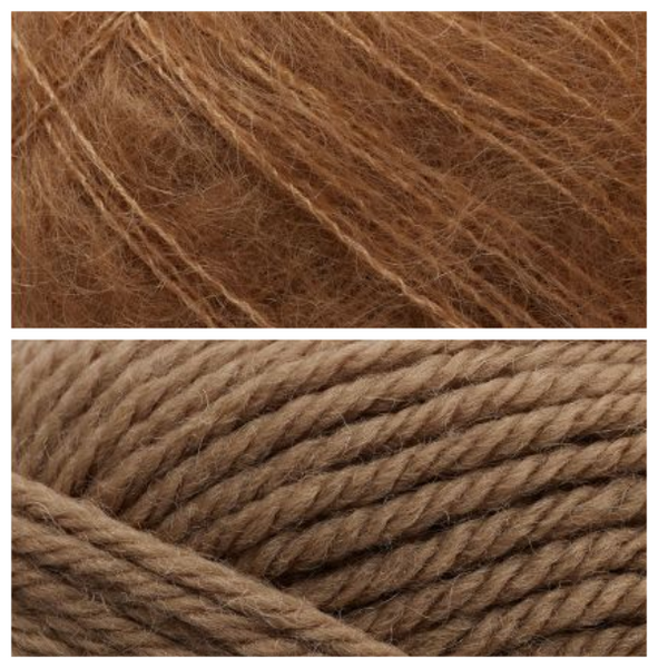 Stauffer Mittens (Mohair Version) Yarn Pack