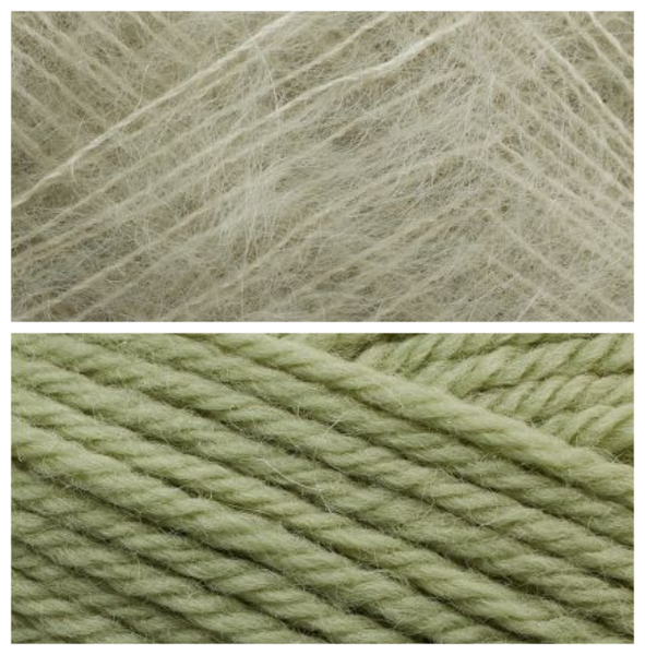 Stauffer Mittens (Mohair Version) Yarn Pack
