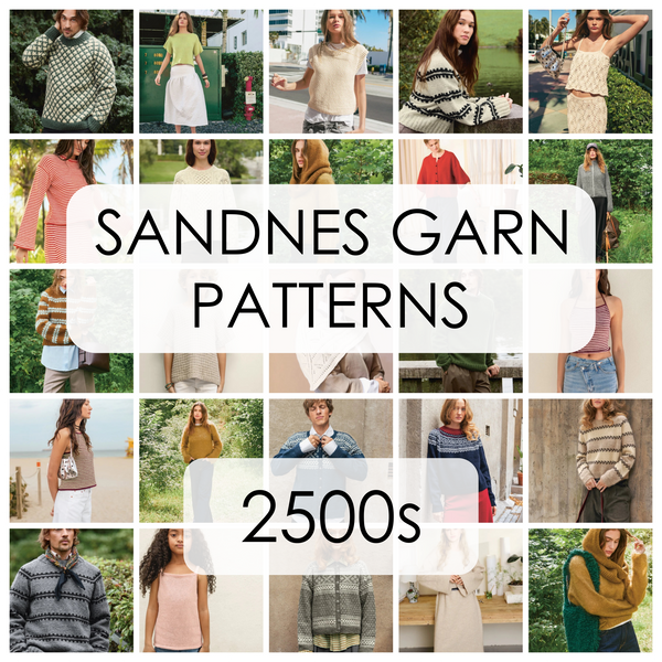 Sandnes Garn Printed Patterns (2500s)