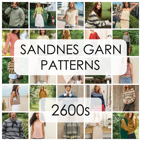 Sandnes Garn Printed Patterns (2600s)