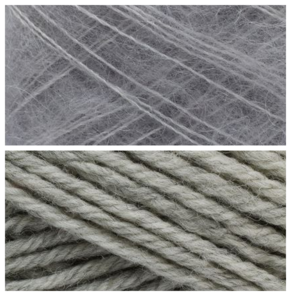 Stauffer Mittens (Mohair Version) Yarn Pack