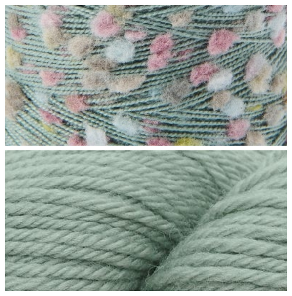 Stauffer Mittens (Pompom Version) Yarn Pack