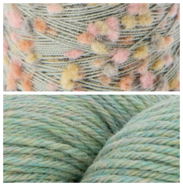 Stauffer Mittens (Pompom Version) Yarn Pack