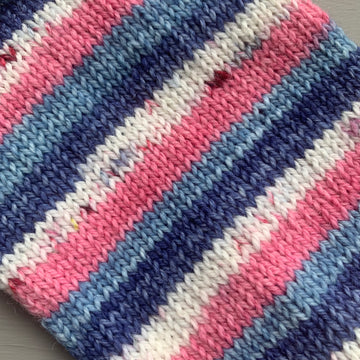 Comfy Cozy Knits Self-Striping Sock
