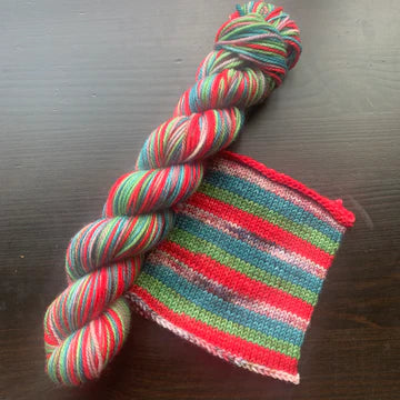 Comfy Cozy Knits Self-Striping Sock