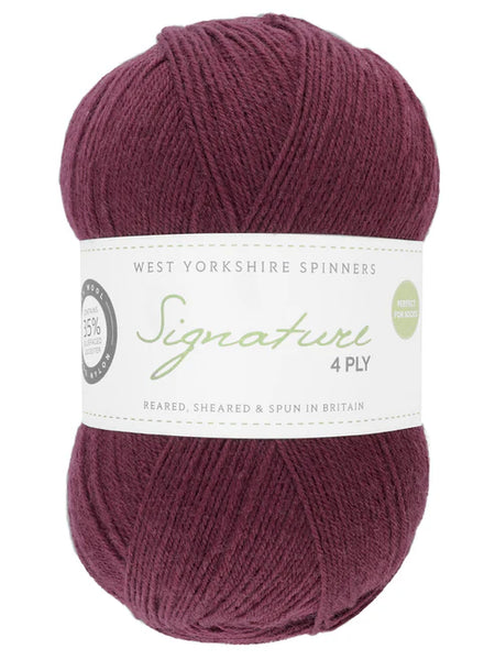 West Yorkshire Spinners Signature 4-Ply Solids