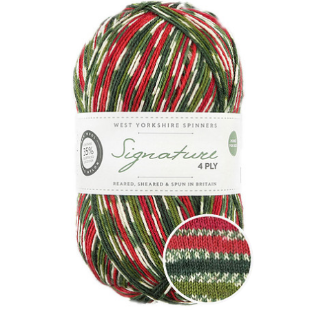 West Yorkshire Spinners Signature 4-Ply Christmas