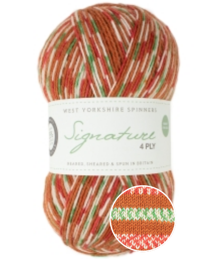 West Yorkshire Spinners Signature 4-Ply Christmas