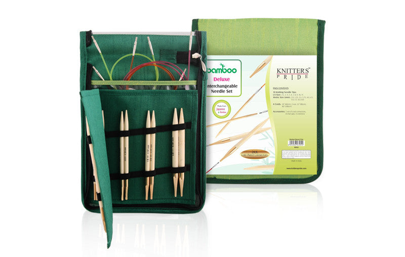 Knitter's Pride Bamboo Interchangeable Deluxe Set (Normal IC)